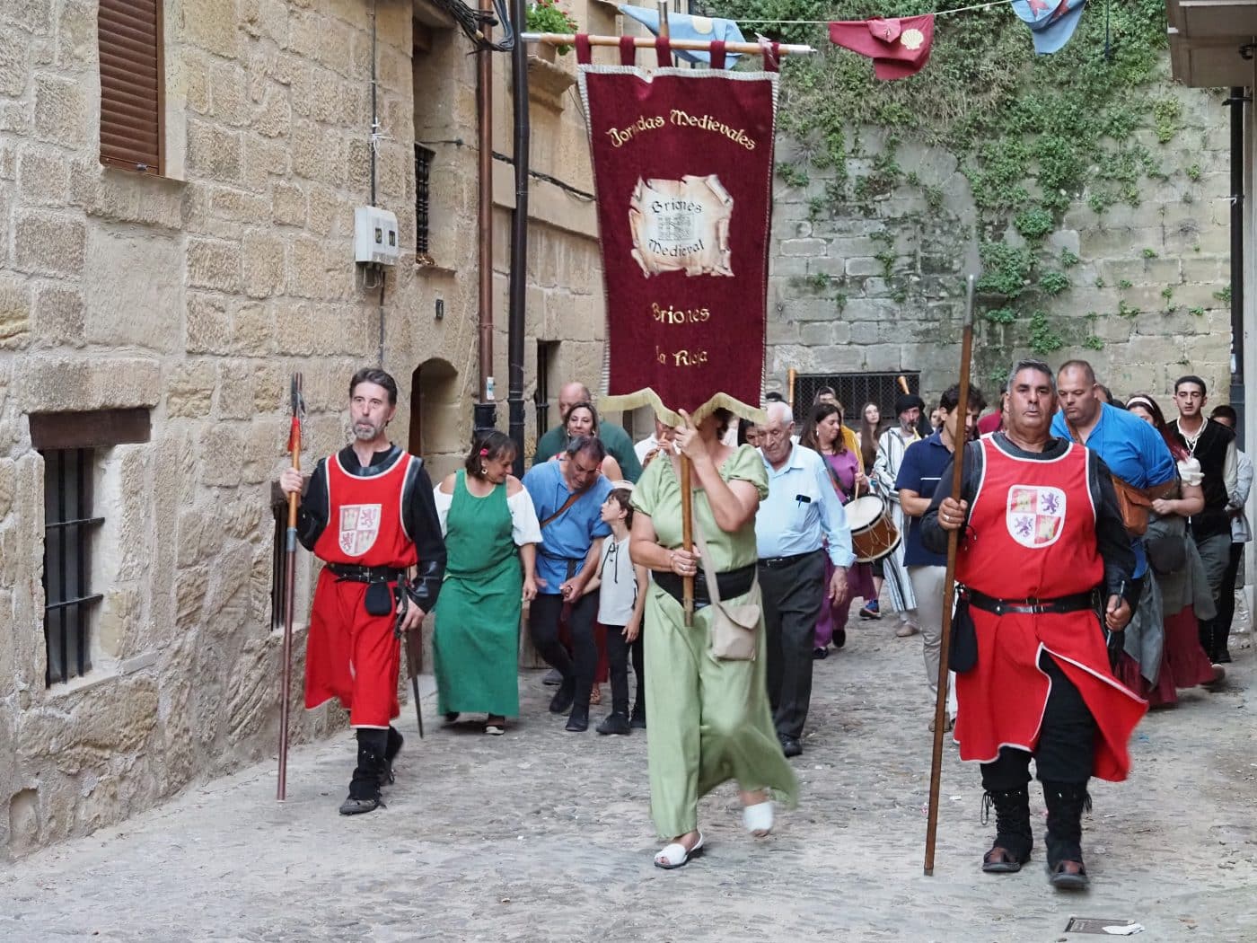 FOTOS: Las Jornadas de Medievales de Briones se despiden con un emotivo cierre de portales 28