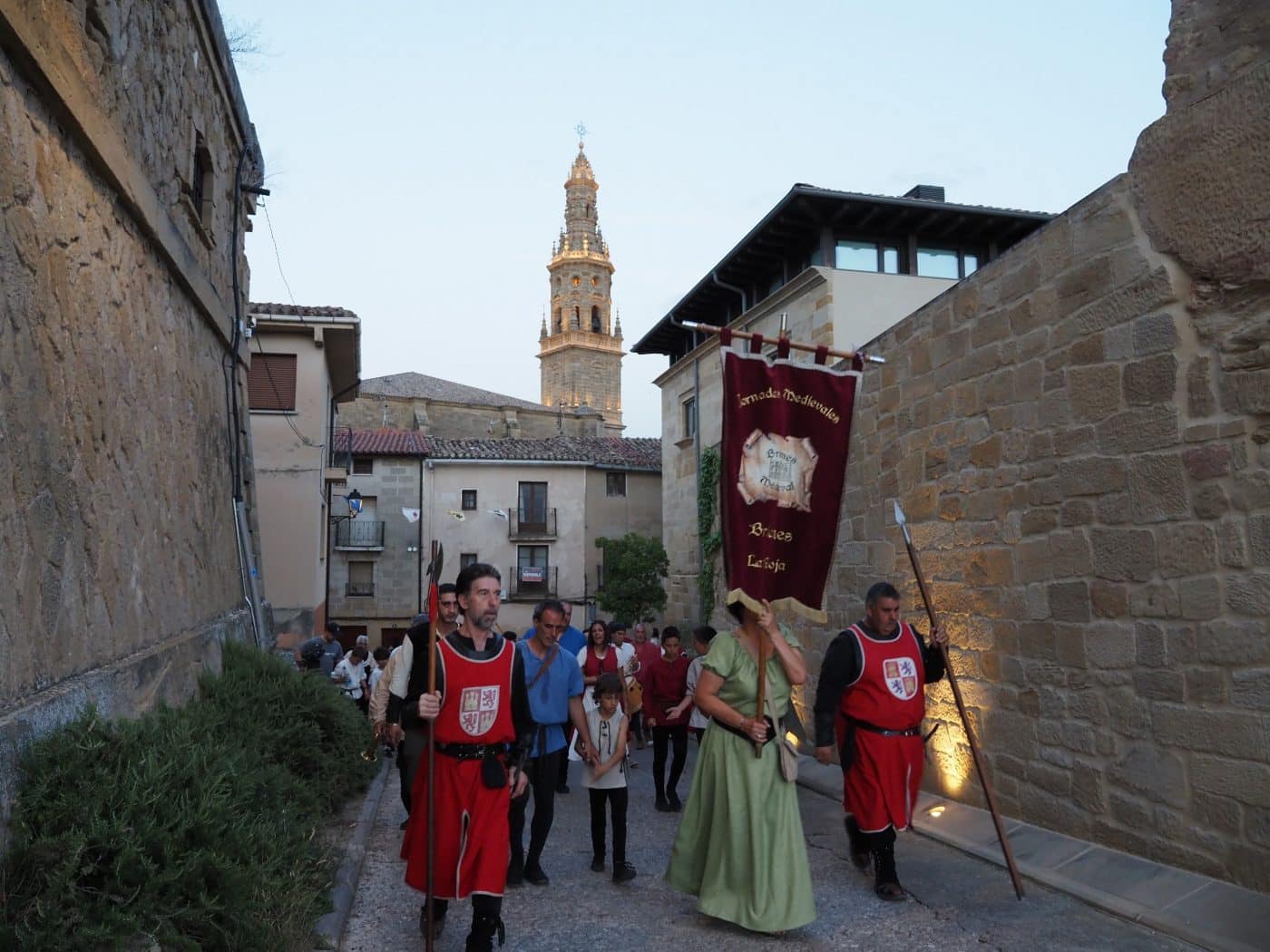 FOTOS: Las Jornadas de Medievales de Briones se despiden con un emotivo cierre de portales 26