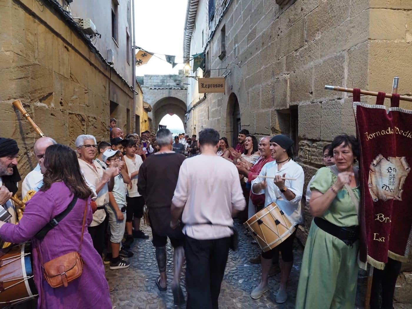FOTOS: Las Jornadas de Medievales de Briones se despiden con un emotivo cierre de portales 23