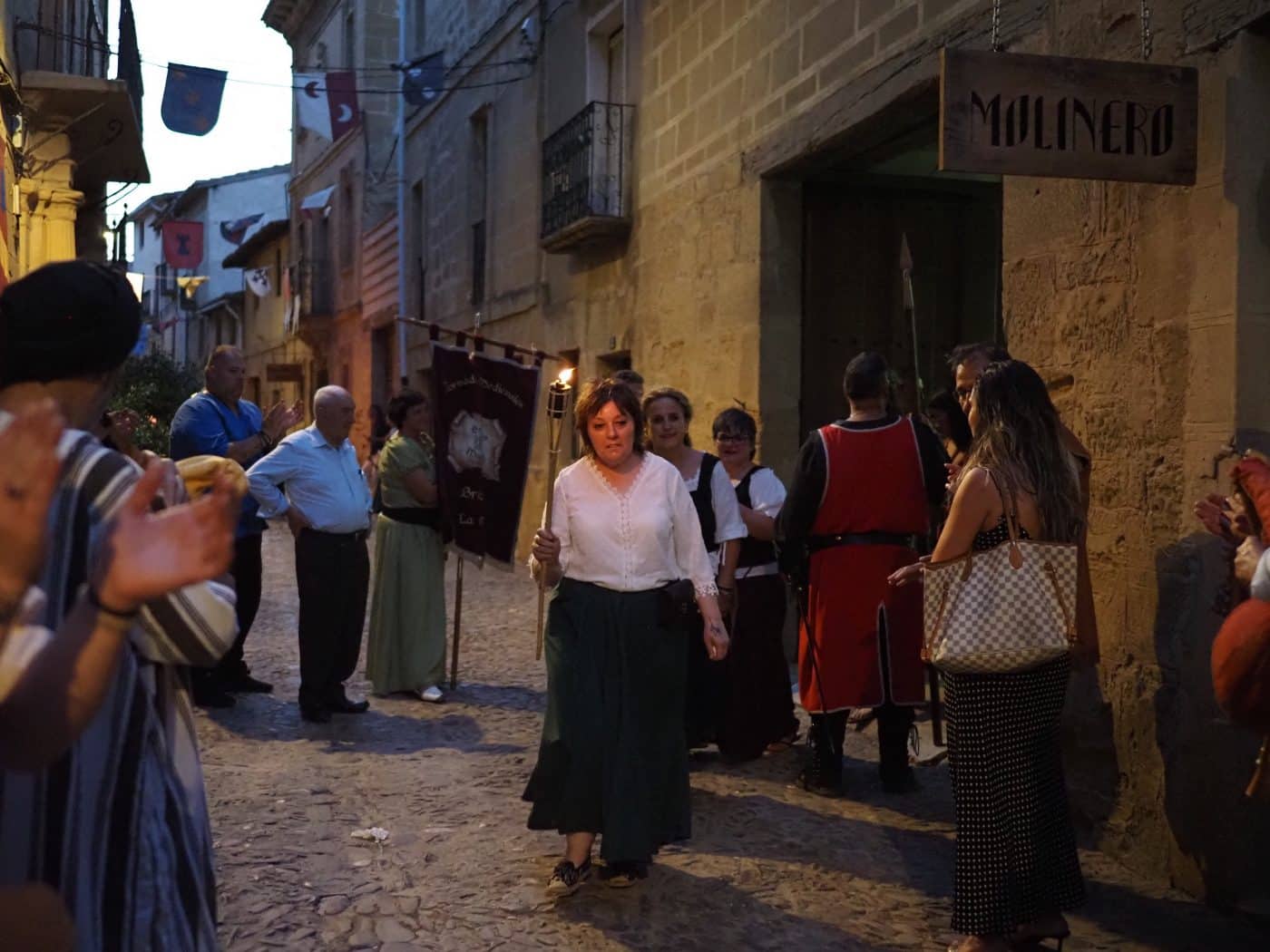FOTOS: Las Jornadas de Medievales de Briones se despiden con un emotivo cierre de portales 19