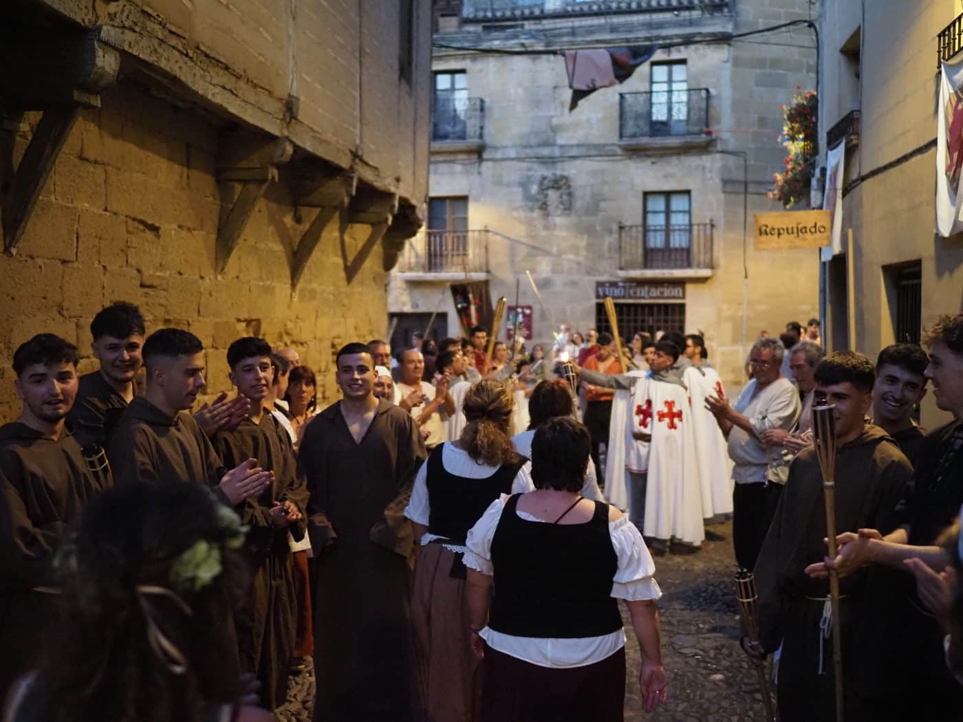 FOTOS: Las Jornadas de Medievales de Briones se despiden con un emotivo cierre de portales 18