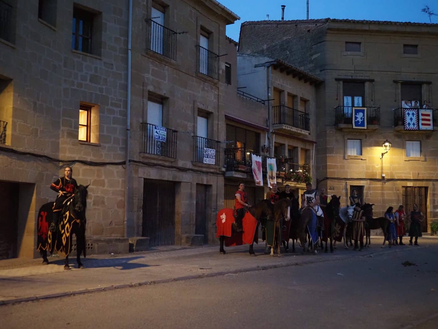FOTOS: Las Jornadas de Medievales de Briones se despiden con un emotivo cierre de portales 13