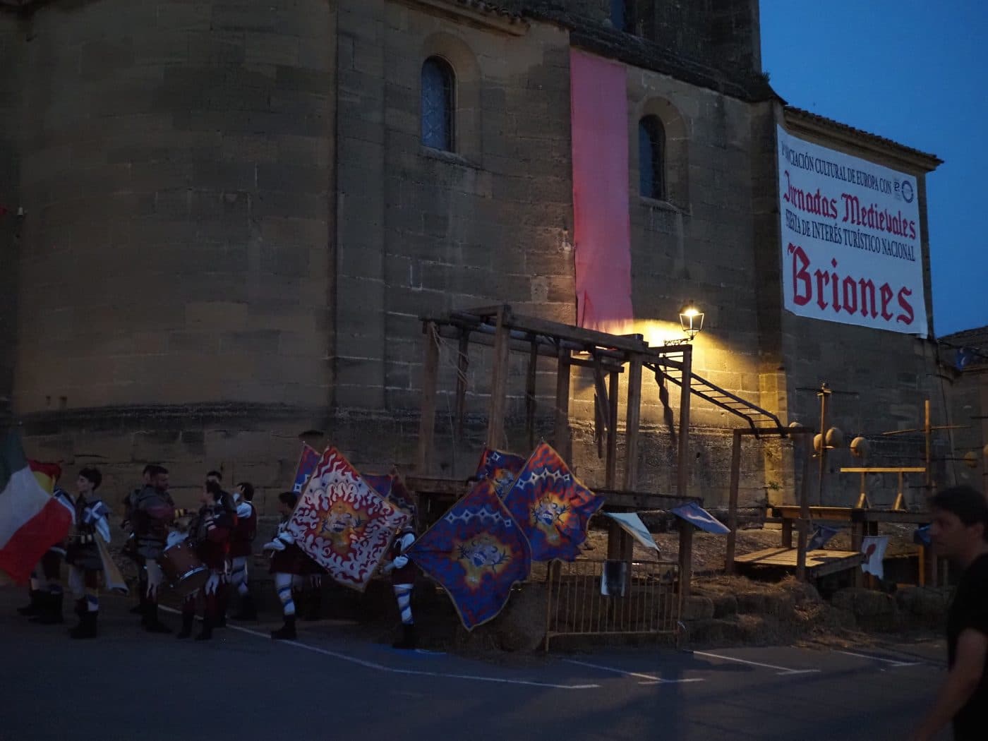 FOTOS: Las Jornadas de Medievales de Briones se despiden con un emotivo cierre de portales 15