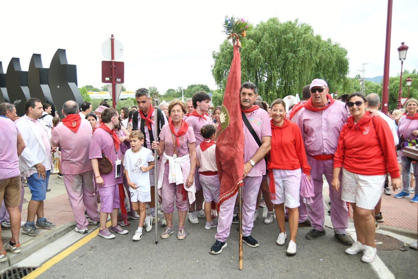 FOTOS: Las Vueltas convierten la Herradura de Haro en el gran epicentro de la fiesta tras la Batalla del Vino 69
