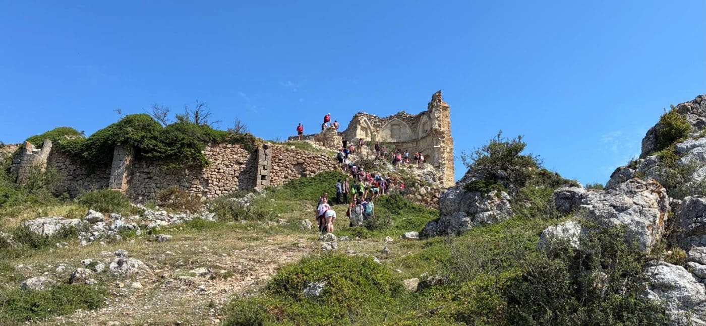 Más de 80 estudiantes del Cossío de Haro ascienden al Toloño junto a la AD Toloño 1 Más de 80 estudiantes del Cossío de Haro ascienden al Toloño junto a la AD Toloño 1