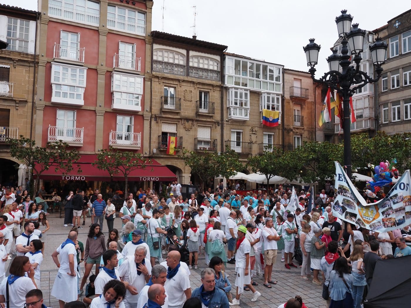 Valentín Villanueva, peñista destacado del año en una víspera de San Pedro en Haro marcada por un tormentón histórico 16