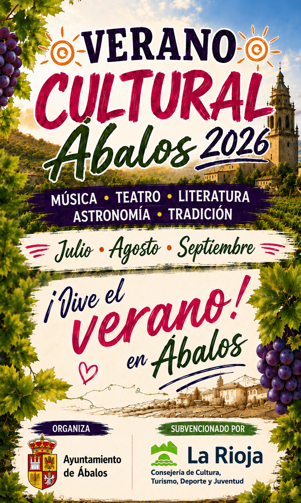 Banner Verano Cultural Abalos 2026