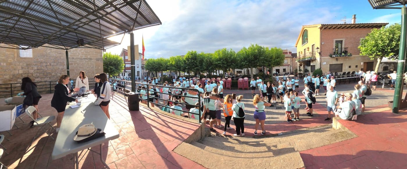 Casi 500 personas participan en la X Marcha Saludable Entre Viñedos de Cihuri 4