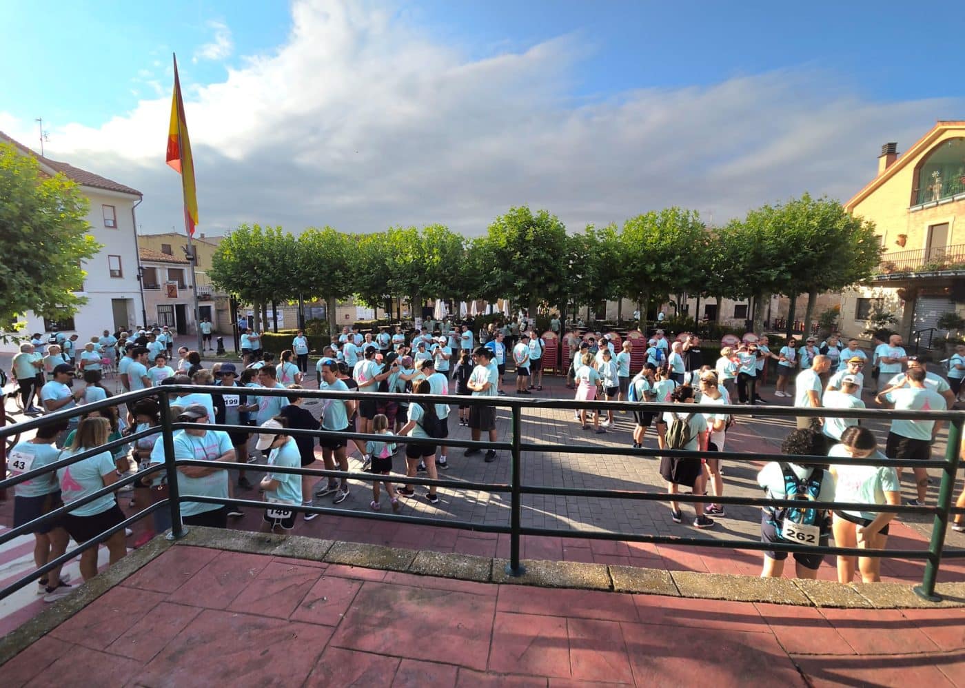Casi 500 personas participan en la X Marcha Saludable Entre Viñedos de Cihuri 1