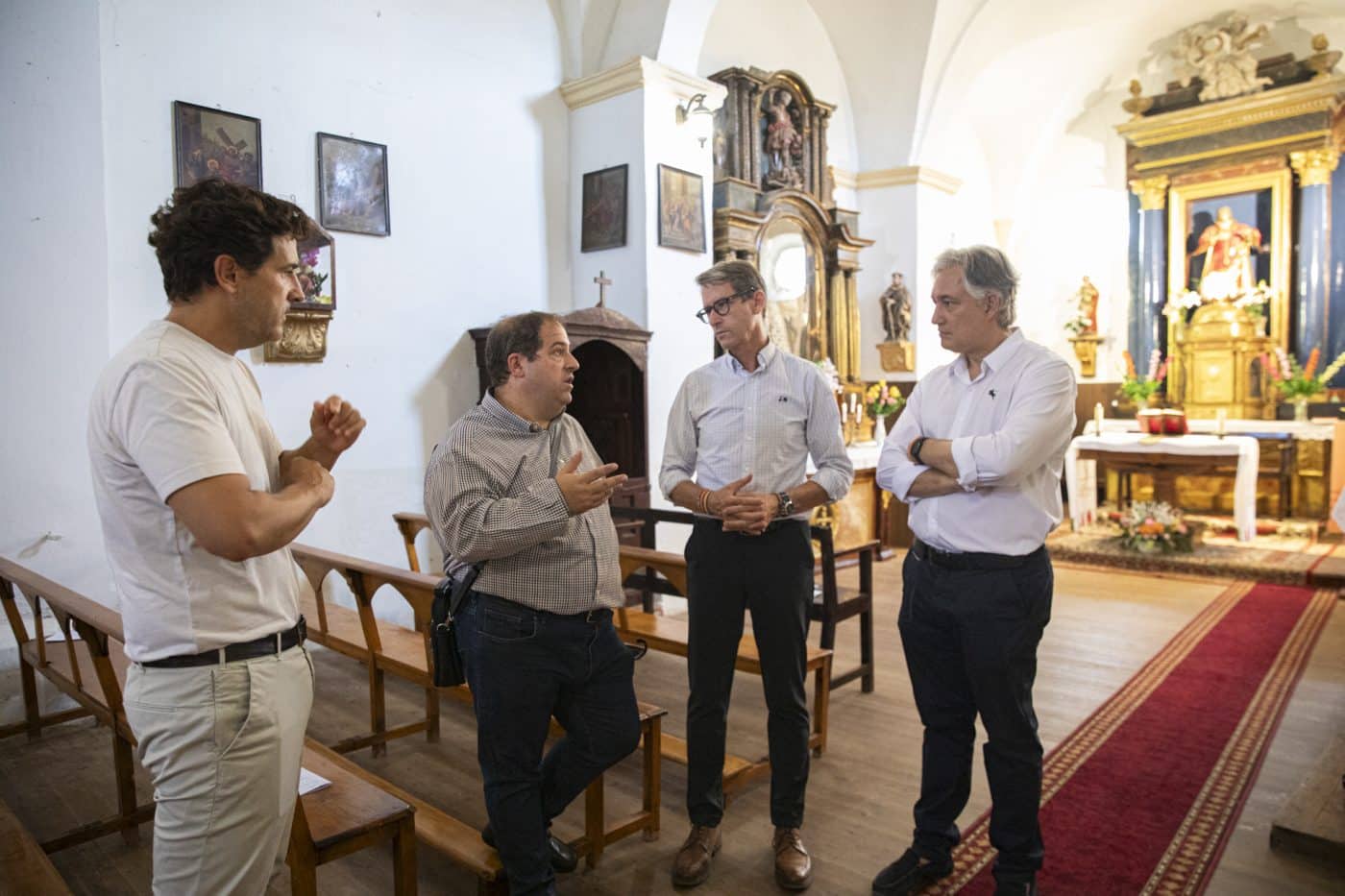 Finaliza la restauración del atrio de la iglesia de San Román de Morales tras una inversión de casi 50.000 euros 5 Finaliza la restauración del atrio de la iglesia de San Román de Morales tras una inversión de casi 50.000 euros 5