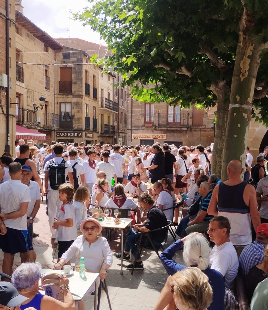 San Asensio vuelve a convertirse en capital del clarete con una nueva batalla multitudinaria 3
