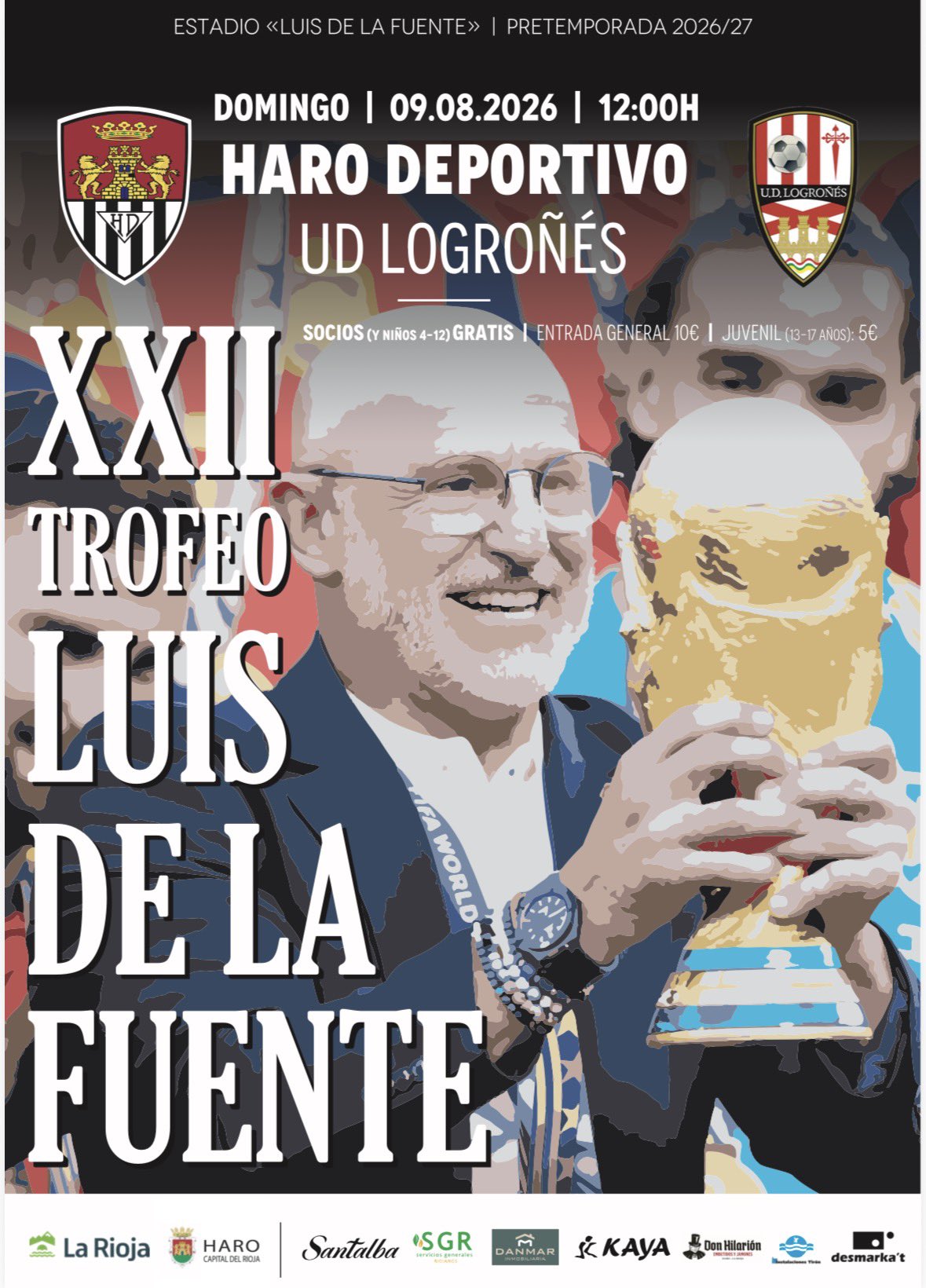 El Haro anuncia las renovaciones de Xabi Hidalgo y Riverol con la vista puesta ya en el Trofeo Luis de la Fuente 2