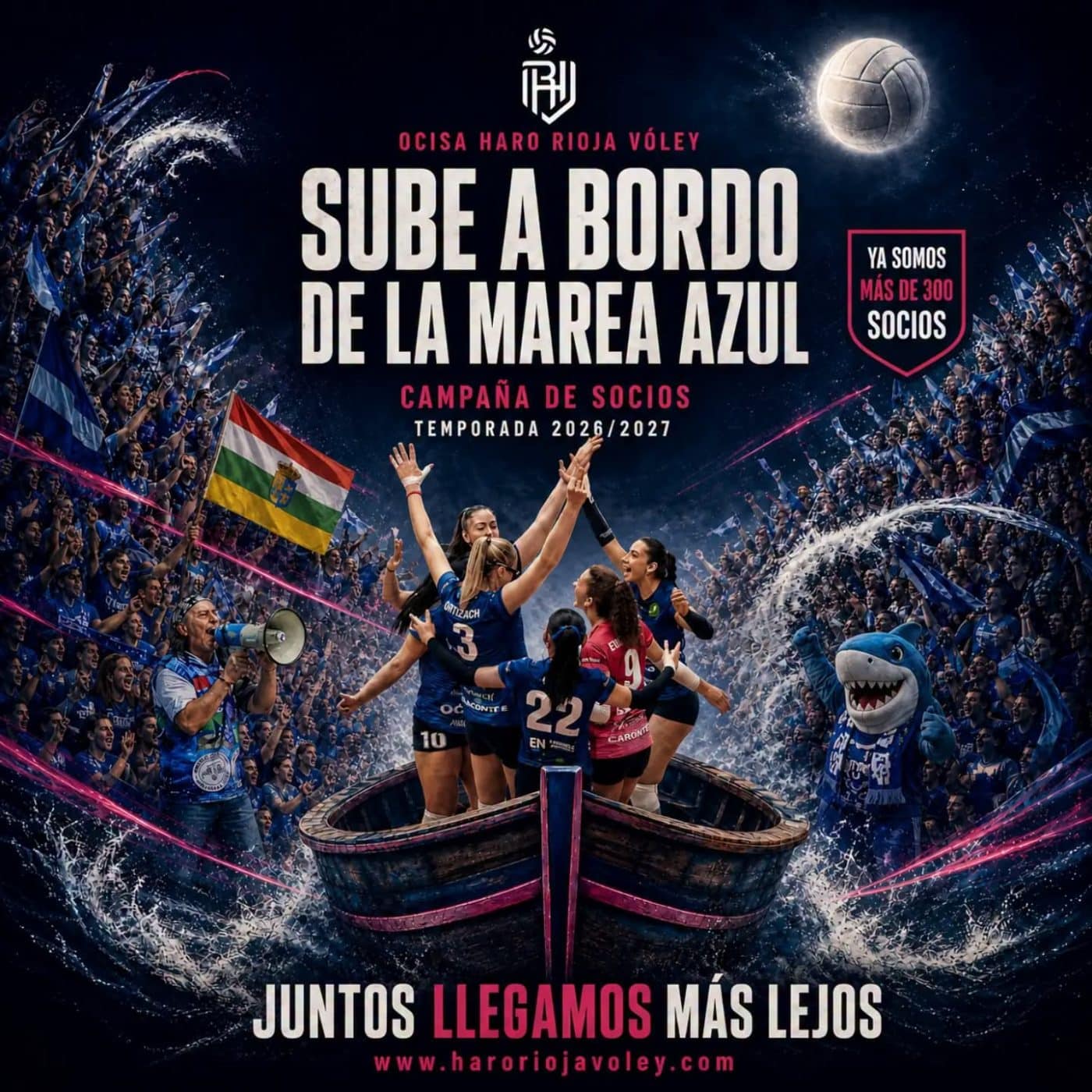 El OCISA Haro Rioja Vóley supera ya los 300 socios para la nueva temporada 1