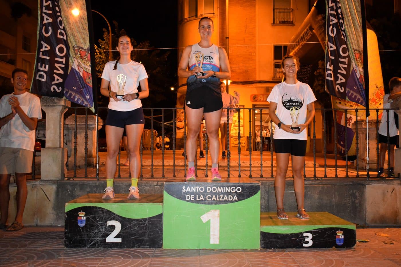 Eider Bereziartua y Ugaitz García, vencedores de la V Milla de San Roque de Santo Domingo de la Calzada 1