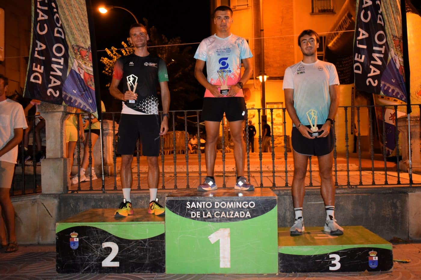 Eider Bereziartua y Ugaitz García, vencedores de la V Milla de San Roque de Santo Domingo de la Calzada 2