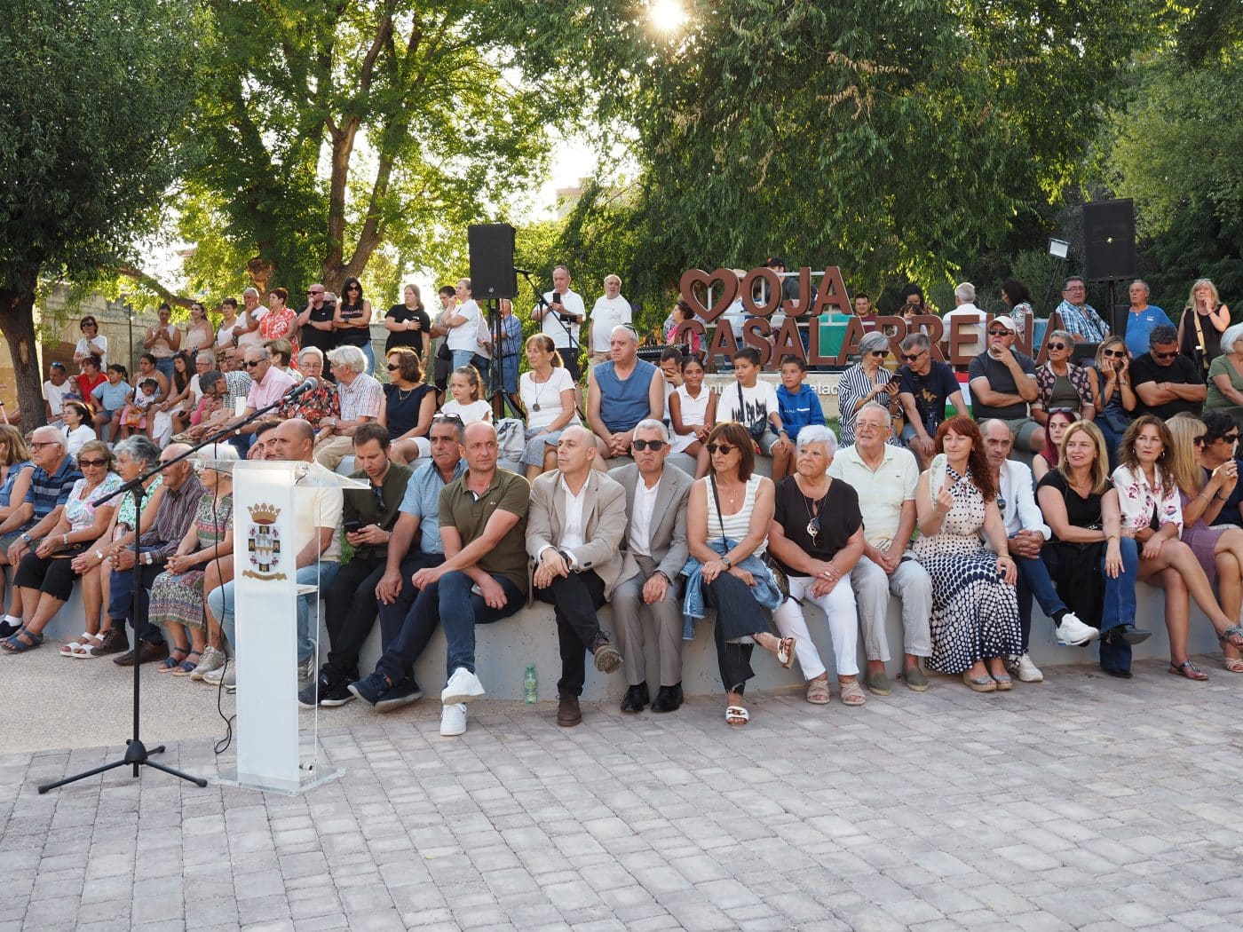 Casalarreina inaugura el nuevo Parque del Oja con una multitudinaria jornada de convivencia entre vecinos y veraneantes 16