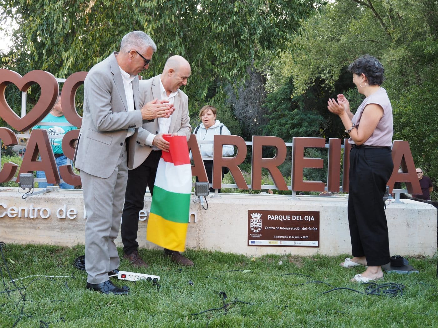 Casalarreina inaugura el nuevo Parque del Oja con una multitudinaria jornada de convivencia entre vecinos y veraneantes 4