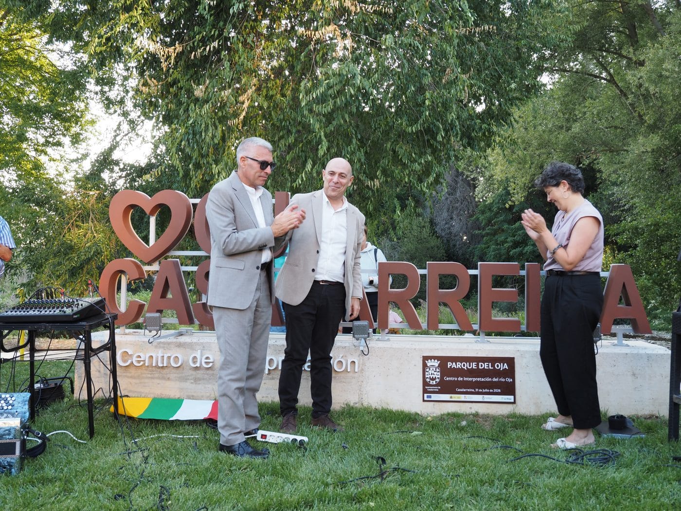 Casalarreina inaugura el nuevo Parque del Oja con una multitudinaria jornada de convivencia entre vecinos y veraneantes 13
