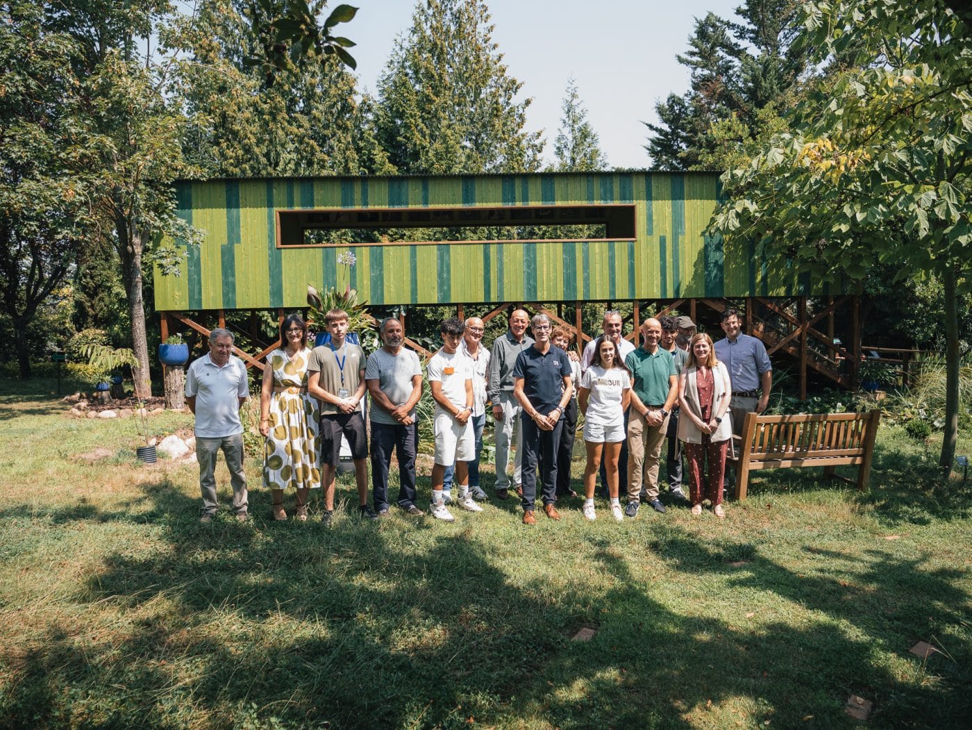 El Jardín Botánico de La Rioja estrena un mirador con vistas al paisaje riojano 1 El Jardín Botánico de La Rioja estrena un mirador con vistas al paisaje riojano 1