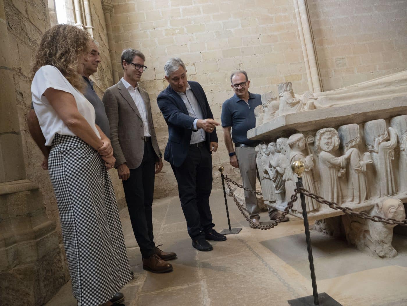 El Monasterio de Cañas estrena nueva iluminación tras una inversión de cerca de 140.000 euros 2 El Monasterio de Cañas estrena nueva iluminación tras una inversión de cerca de 140.000 euros 2