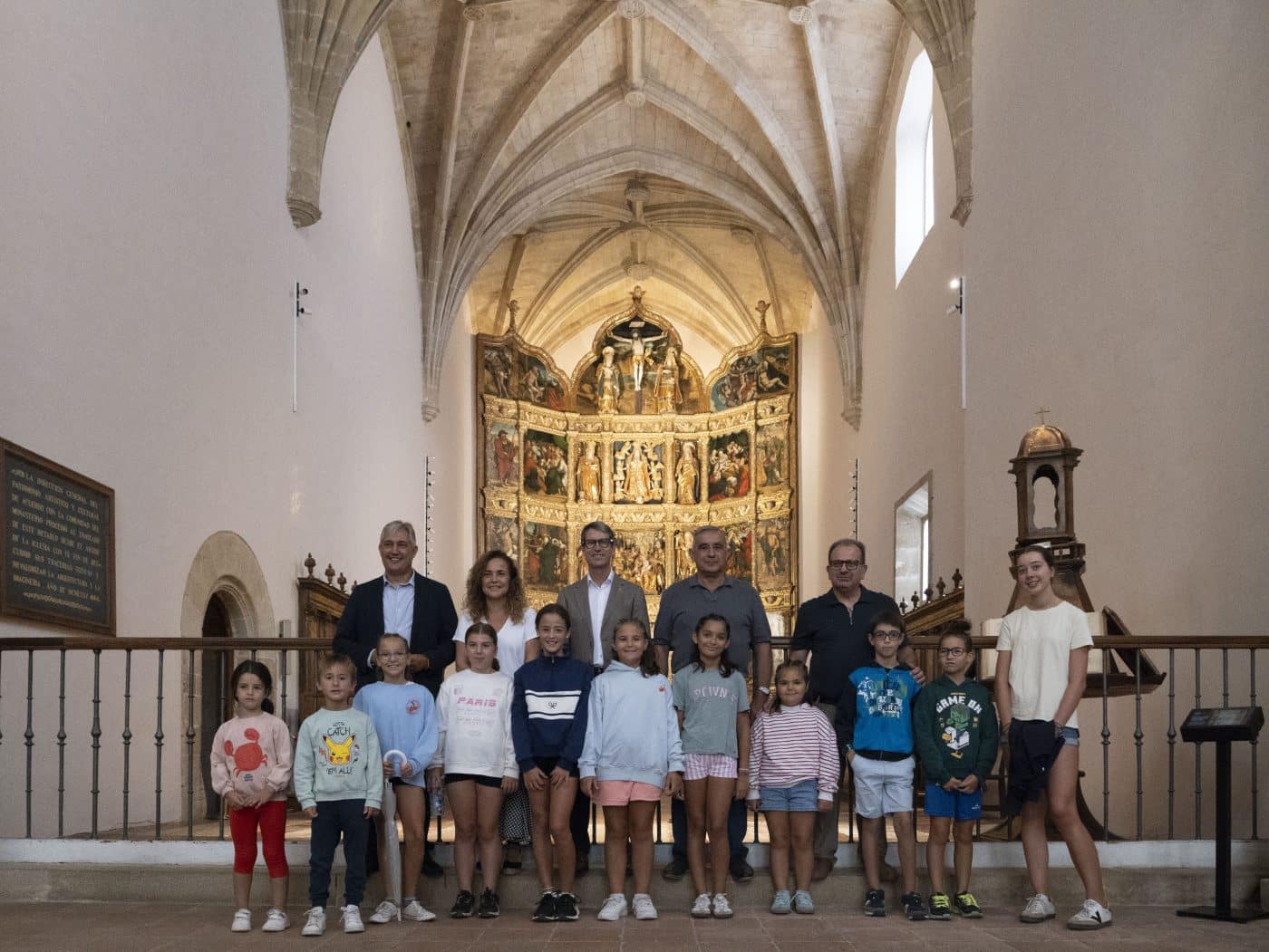 El Monasterio de Cañas estrena nueva iluminación tras una inversión de cerca de 140.000 euros 4 El Monasterio de Cañas estrena nueva iluminación tras una inversión de cerca de 140.000 euros 4