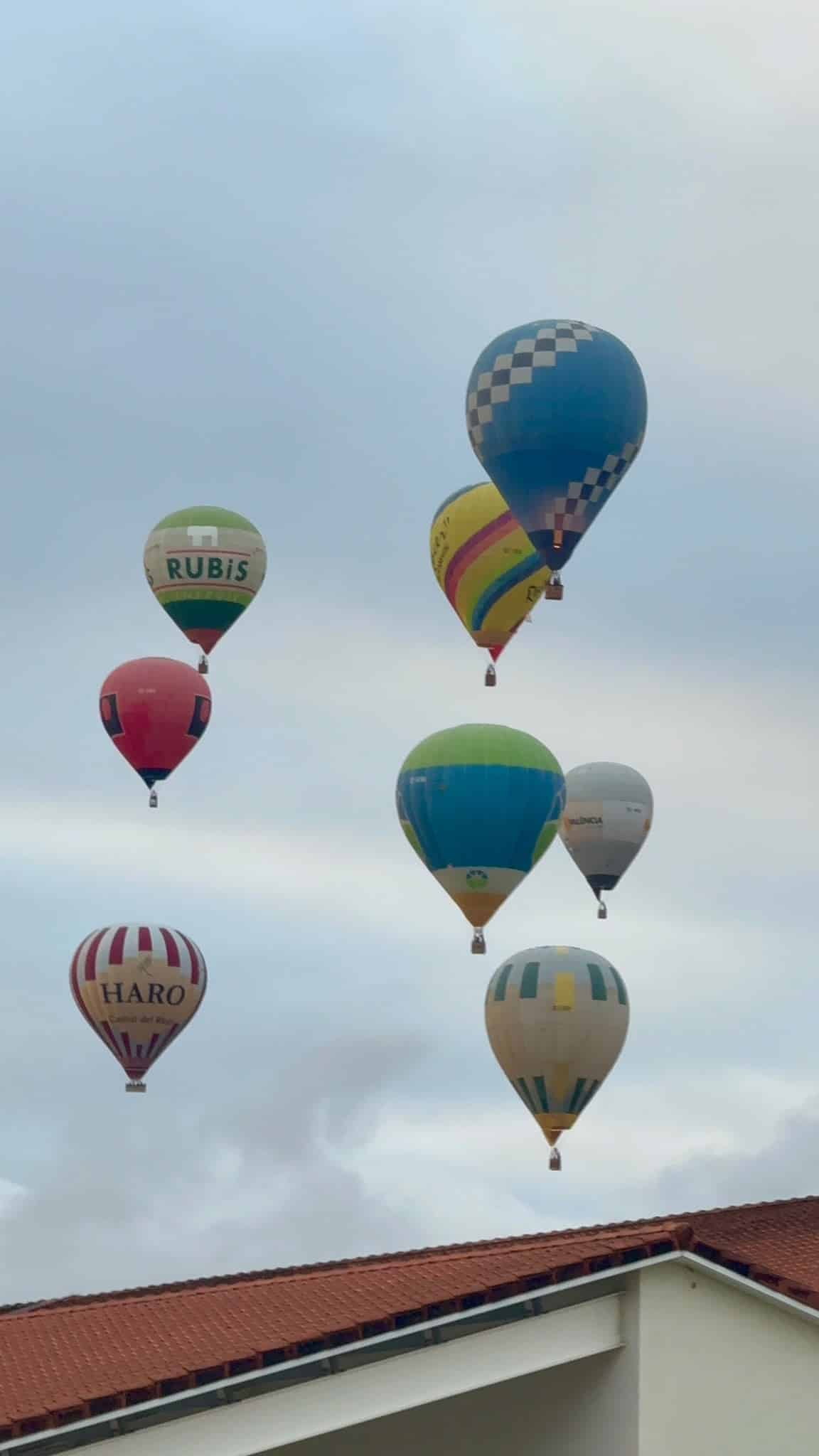 Haro vuelve a sentir el calor de los globos en la plaza de la Paz 2