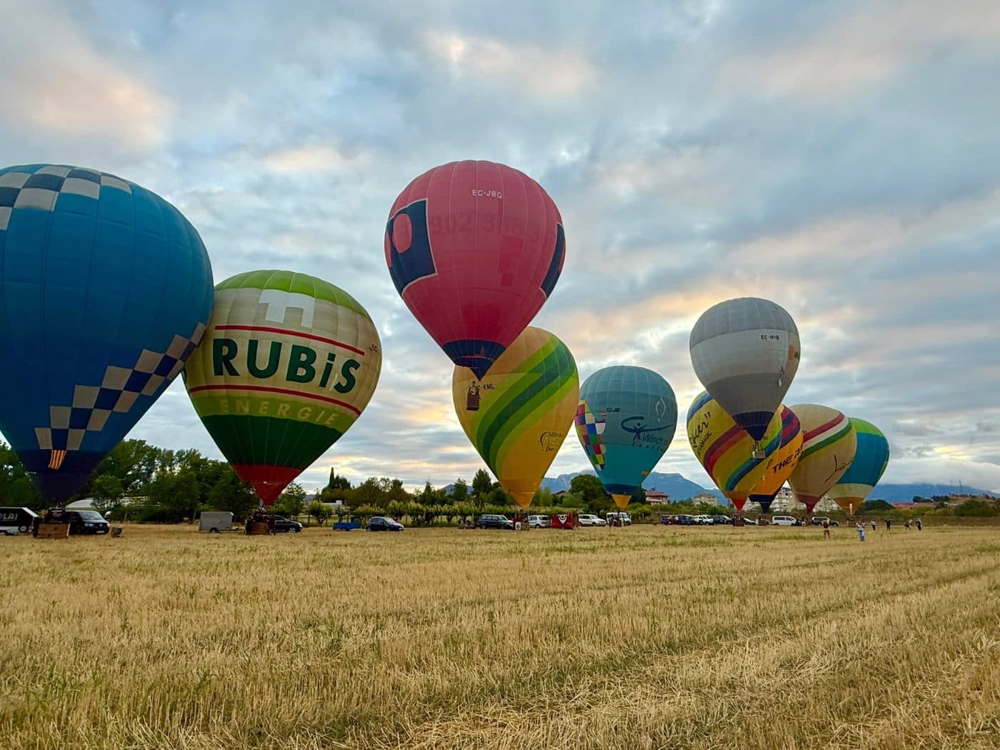 Haro vuelve a sentir el calor de los globos en la plaza de la Paz 4