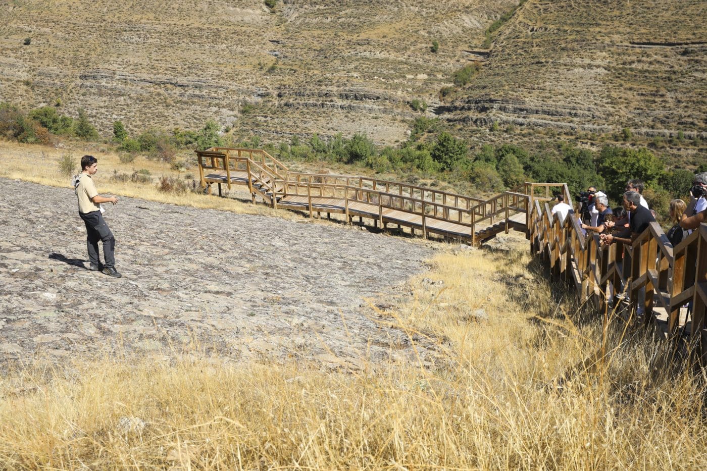 ‘La Pellejera’ luce sus huellas de dinosaurio: 730 icnitas y un rastro único en La Rioja 4
