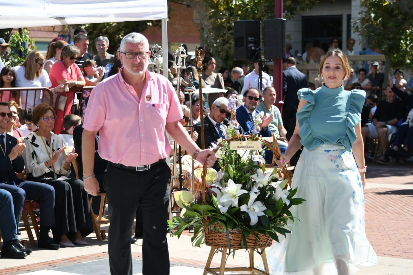 FOTOS: Haro cubre de flores a la Virgen de la Vega en su día grande 5
