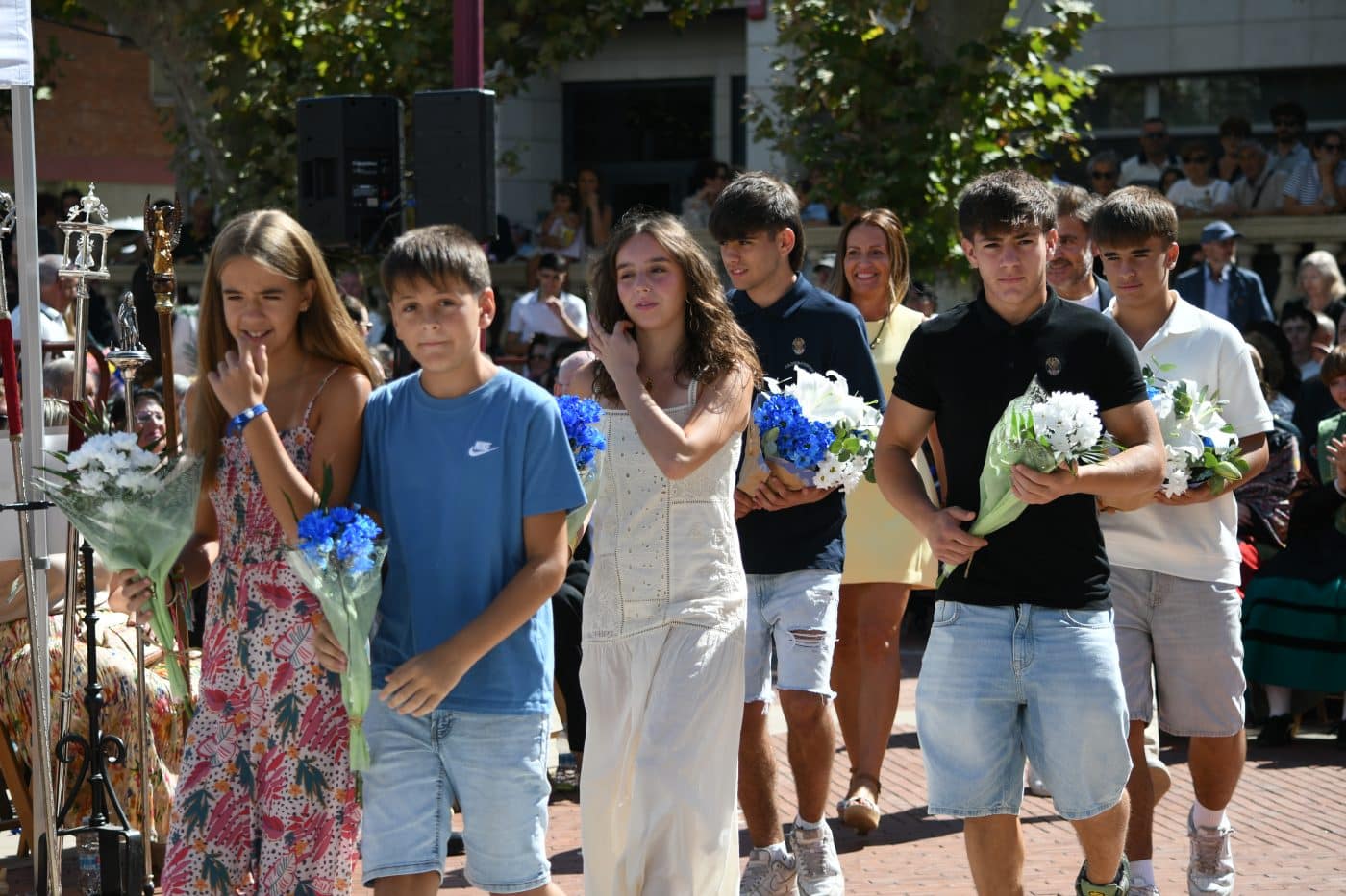 FOTOS: Haro cubre de flores a la Virgen de la Vega en su día grande 14