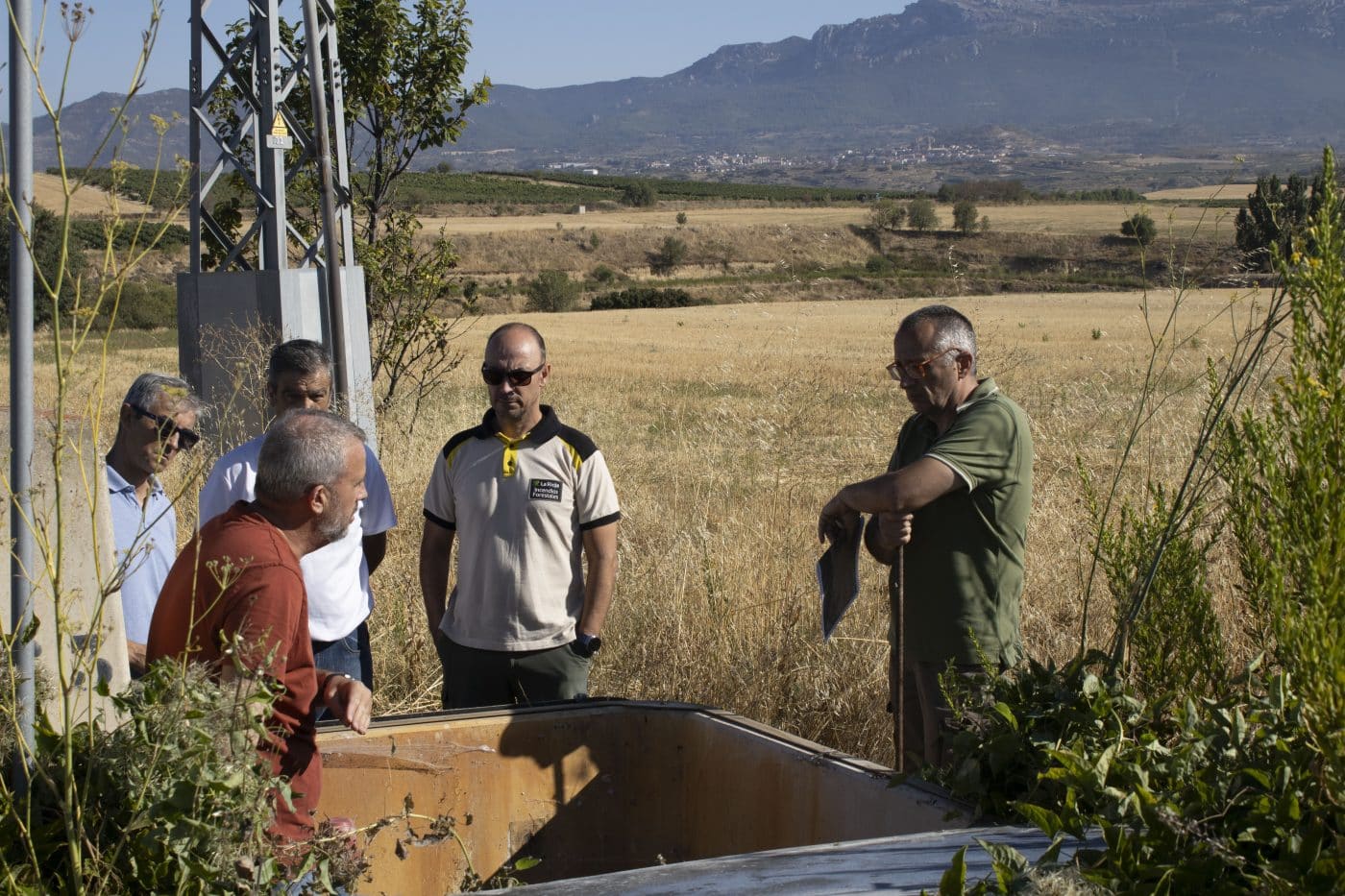 Gimileo prueba el uso de la red de riego para reforzar la lucha contra los incendios forestales 1