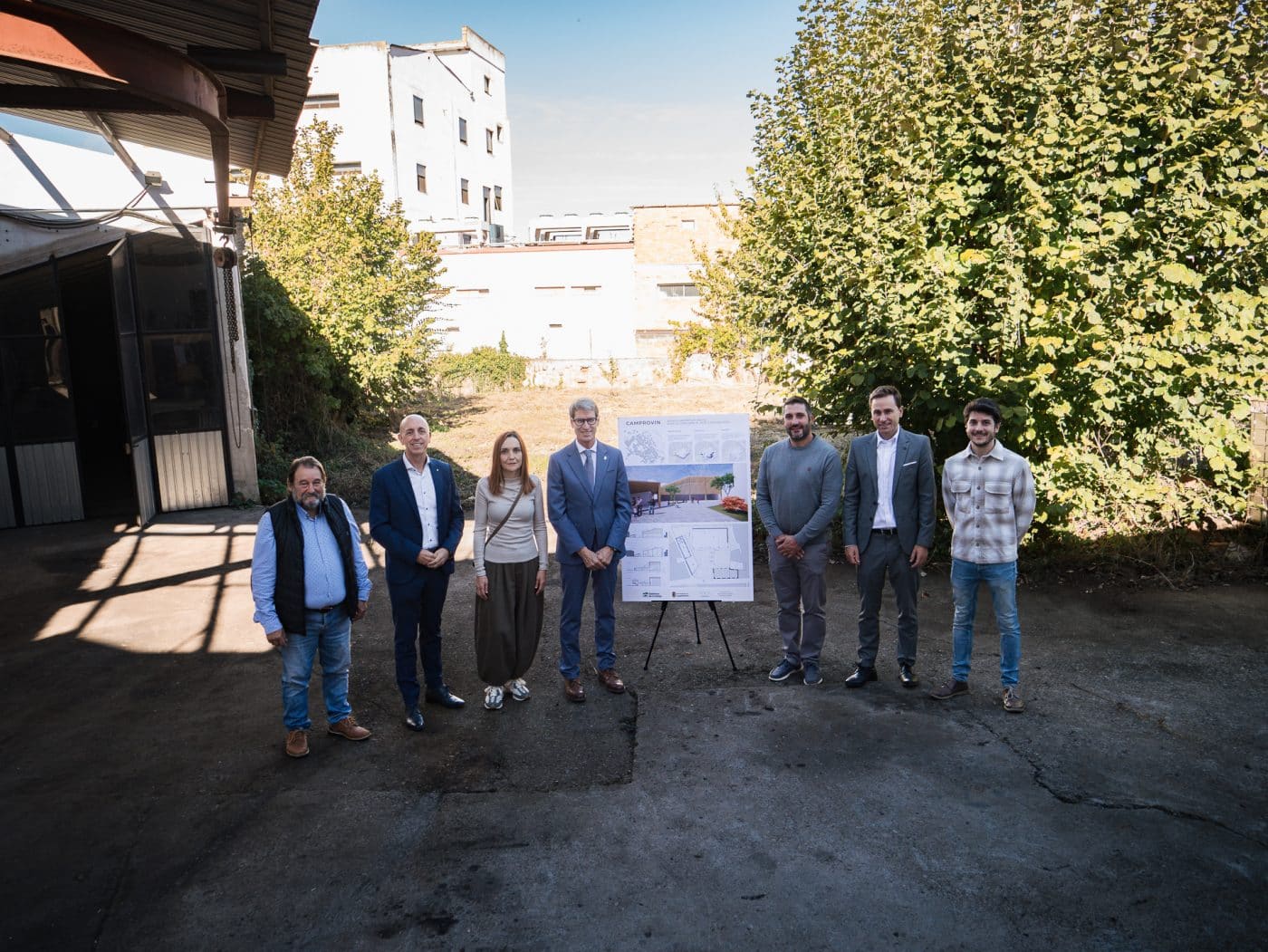 Camprovín invertirá más de 714.000 euros en la creación de un nuevo espacio deportivo y de convivencia 2 Camprovín invertirá más de 714.000 euros en la creación de un nuevo espacio deportivo y de convivencia 2