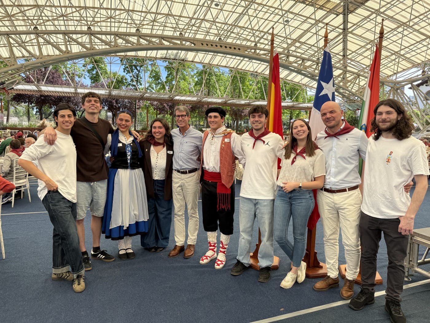 Capellán inicia en Chile su viaje institucional con la celebración de San Mateo 9