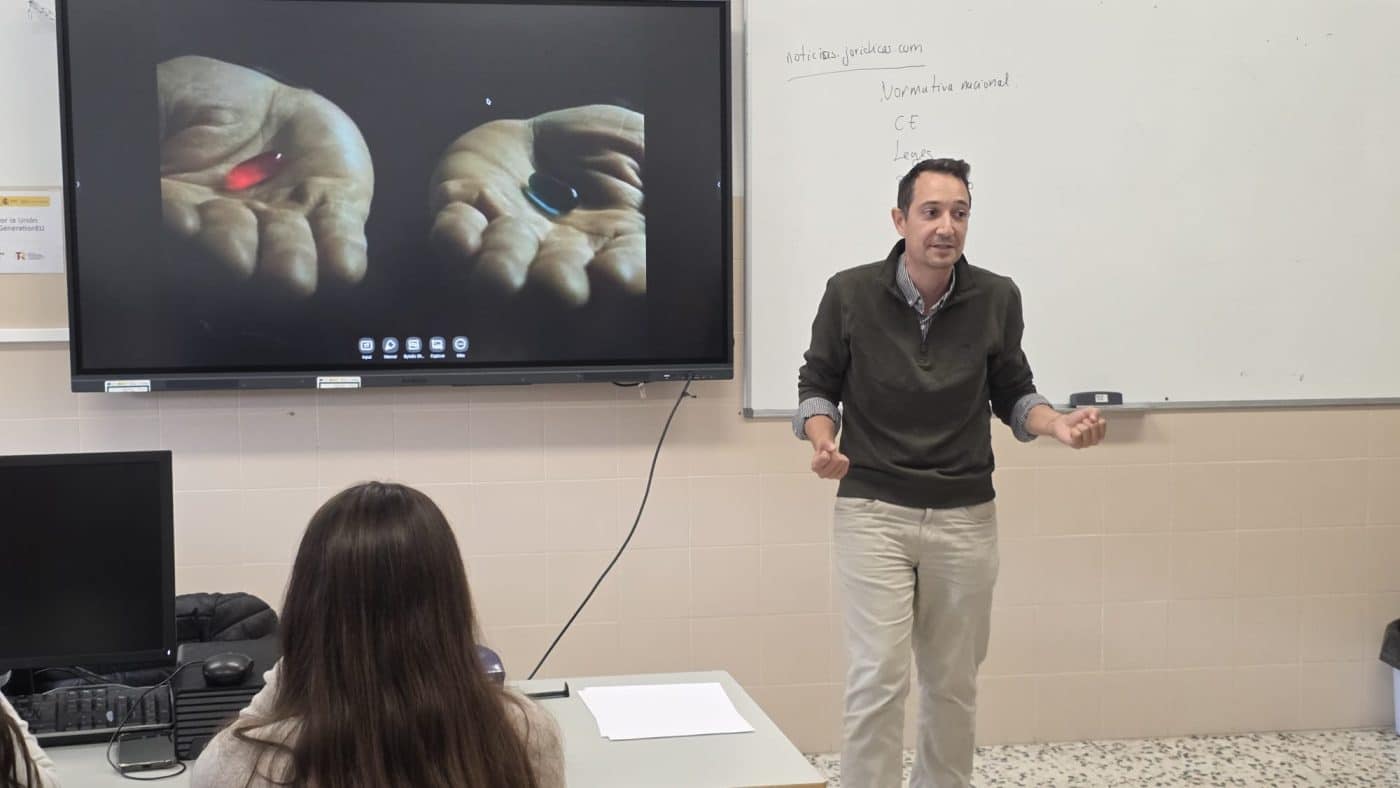 Alumnado del IES Rey Don García de Nájera conoce cómo aplicar la inteligencia artificial a la gestión empresarial 2 Alumnado del IES Rey Don García de Nájera conoce cómo aplicar la inteligencia artificial a la gestión empresarial 2