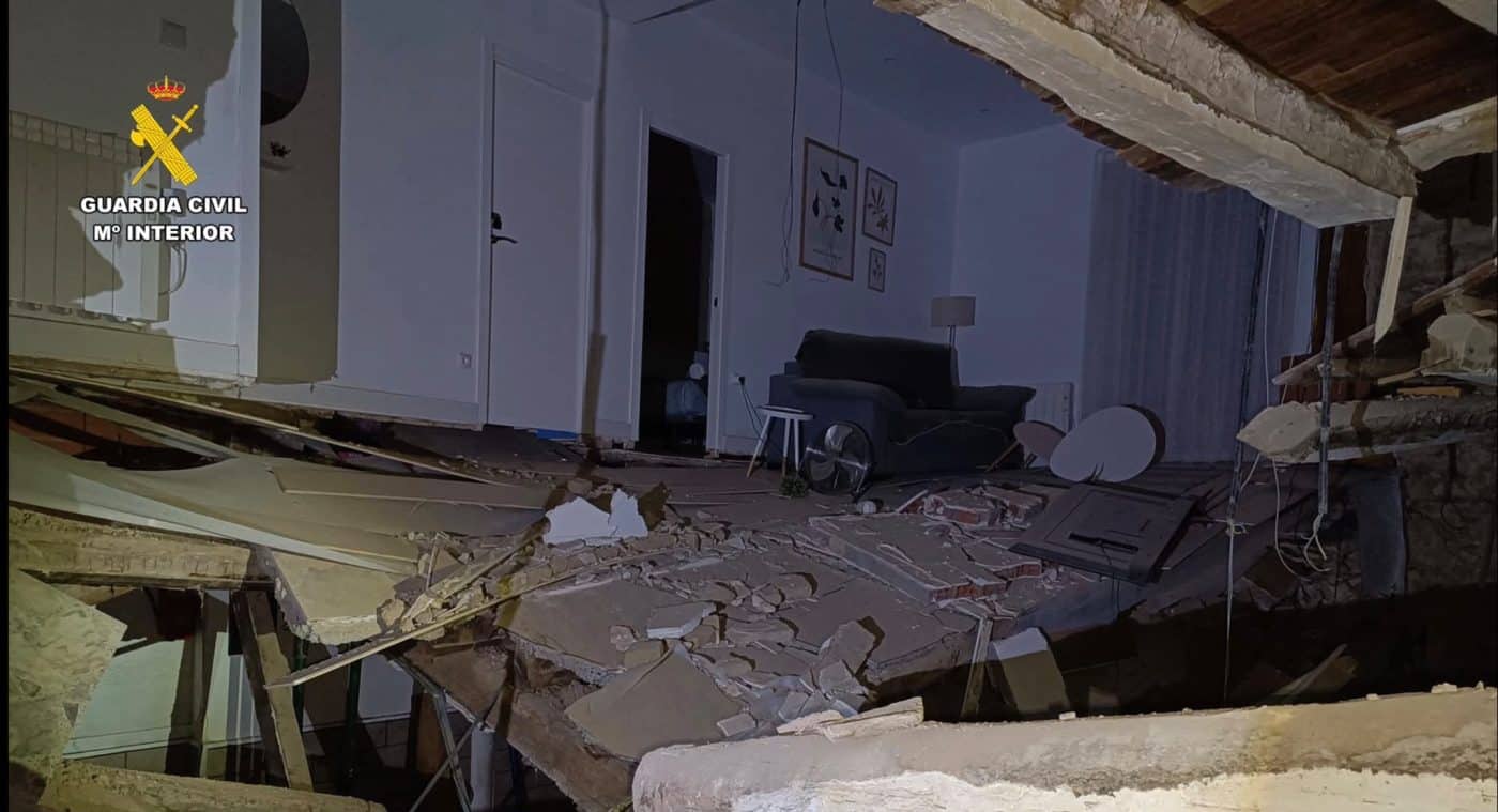 Doce personas heridas por un derrumbe en un bar en San Vicente de la Sonsierra 2